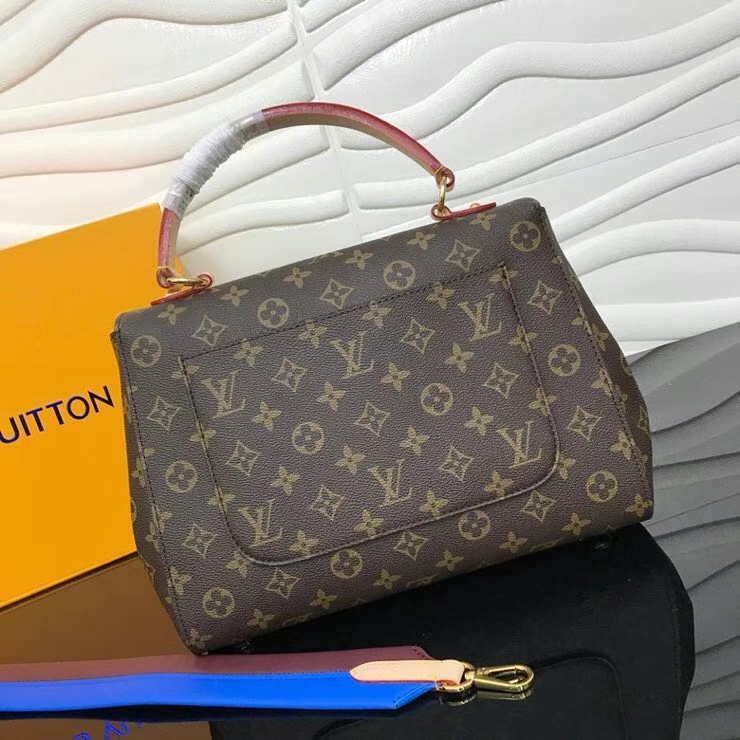 Louis Vuitton CLUNY MM Monogram Handbag M42735 Glacier Blue